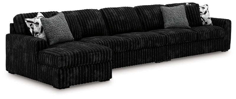 Midnight-Madness Sectional with Chaise - Furniture City (CA)l