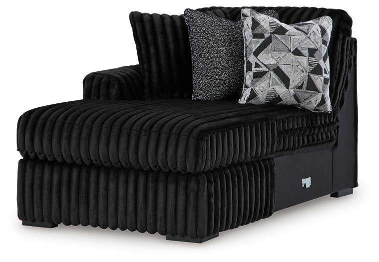 Midnight-Madness Sectional with Chaise - Furniture City (CA)l