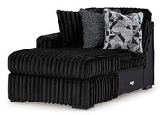 Midnight-Madness Sectional with Chaise - Furniture City (CA)l