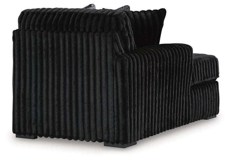 Midnight-Madness Sectional with Chaise - Furniture City (CA)l