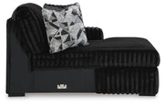 Midnight-Madness Sectional with Chaise - Furniture City (CA)l
