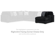 Midnight-Madness Sectional with Chaise - Furniture City (CA)l