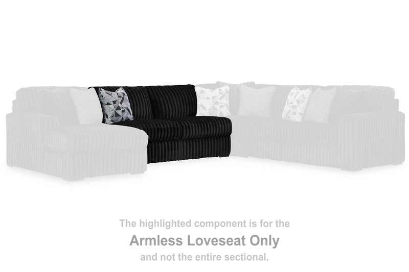 Midnight-Madness Sectional with Chaise - Furniture City (CA)l