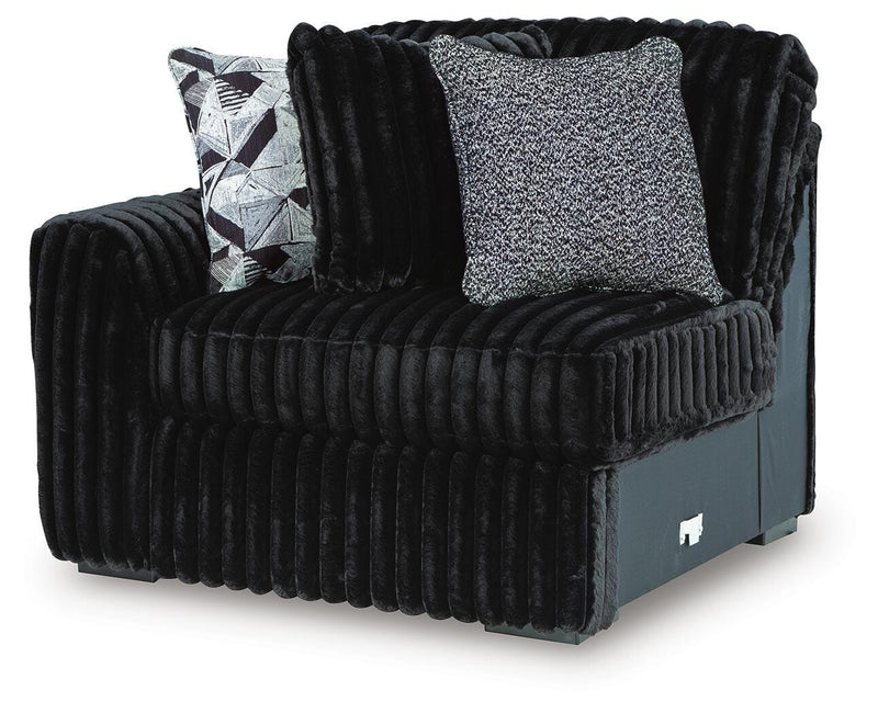 Midnight-Madness Sectional Sofa - Furniture City (CA)l