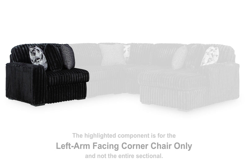 Midnight-Madness Sectional Sofa - Furniture City (CA)l