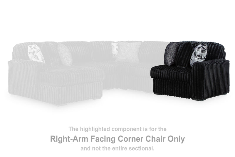 Midnight-Madness Sectional Sofa - Furniture City (CA)l