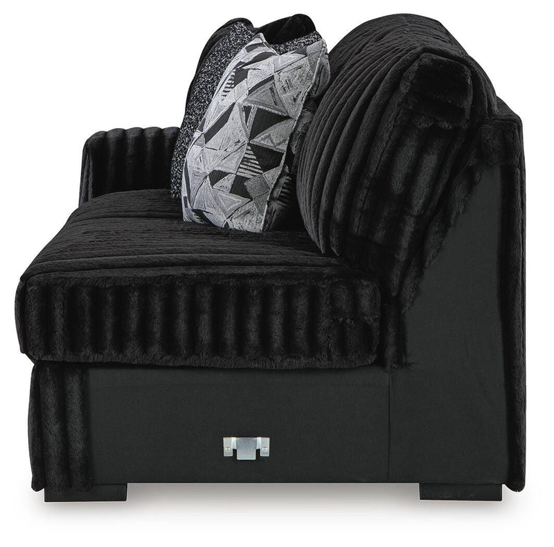 Midnight-Madness Sectional with Chaise - Furniture City (CA)l