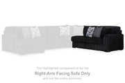 Midnight-Madness Sectional with Chaise - Furniture City (CA)l