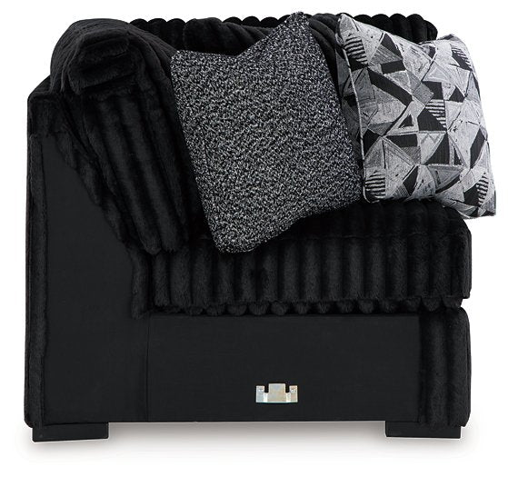 Midnight-Madness Sectional with Chaise - Furniture City (CA)l