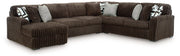 Midnight-Madness Sectional with Chaise - Furniture City (CA)l