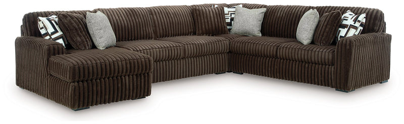 Midnight-Madness Sectional with Chaise - Furniture City (CA)l