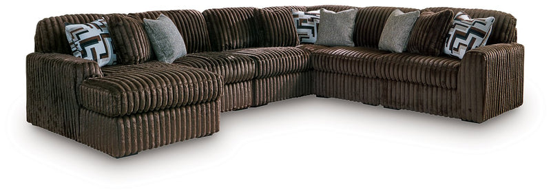 Midnight-Madness Sectional with Chaise - Furniture City (CA)l
