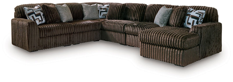 Midnight-Madness Sectional with Chaise - Furniture City (CA)l