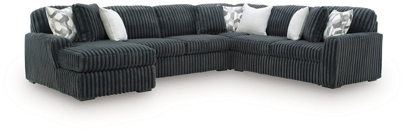 Midnight-Madness Sectional with Chaise - Furniture City (CA)l
