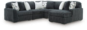 Midnight-Madness Sectional with Chaise - Furniture City (CA)l