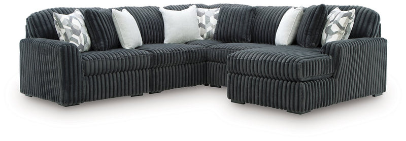 Midnight-Madness Sectional with Chaise - Furniture City (CA)l