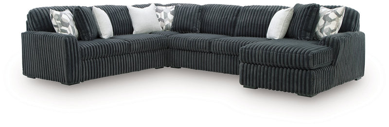 Midnight-Madness Sectional with Chaise - Furniture City (CA)l