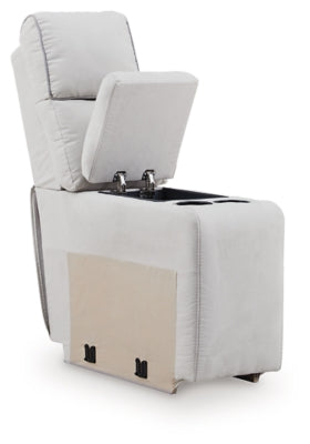 Social Pointe Reclining Sectional with Storage Consoles - Furniture City (CA)l