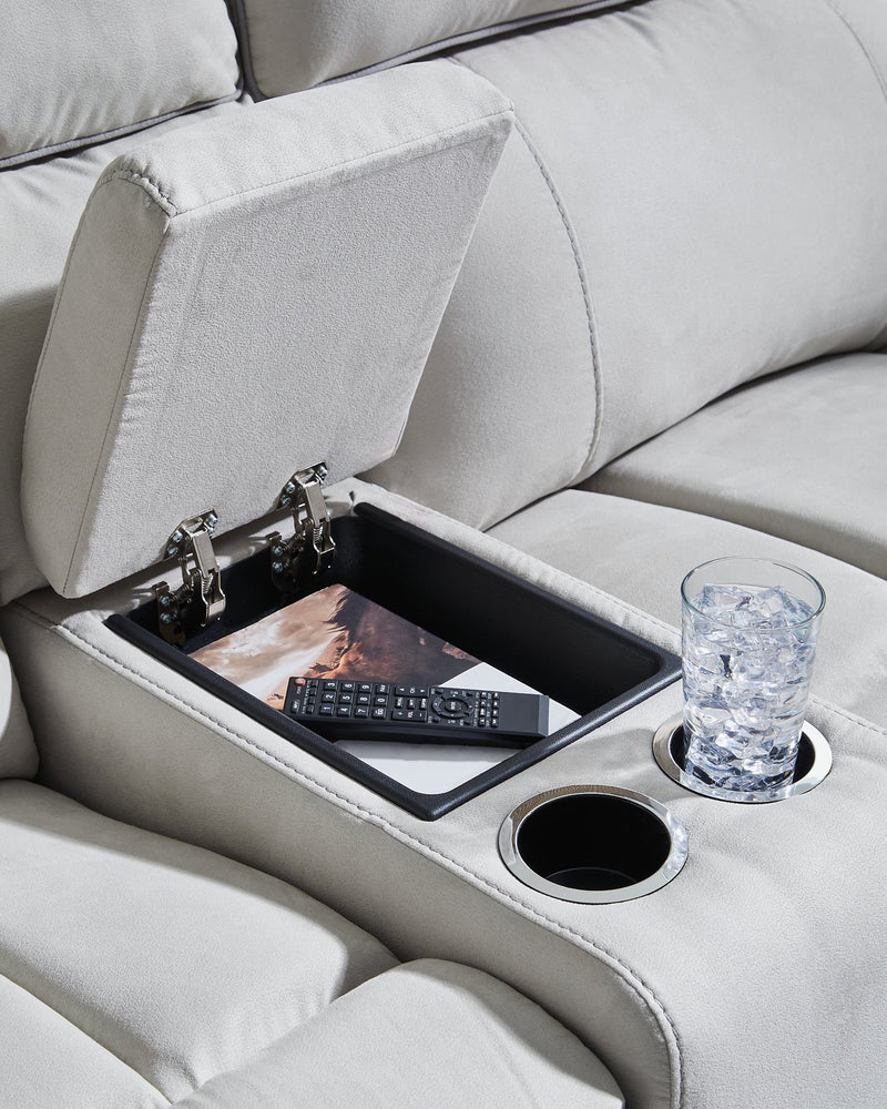 Social Pointe Power Reclining Sectional - Furniture City (CA)l