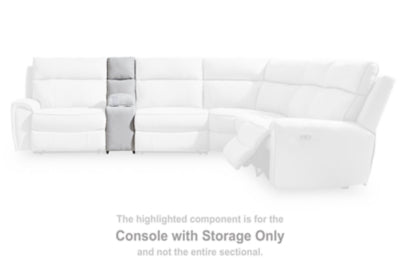Social Pointe Reclining Sectional with Storage Consoles - Furniture City (CA)l