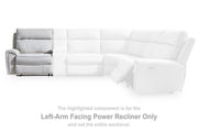 Social Pointe Reclining Sectional with Storage Consoles - Furniture City (CA)l