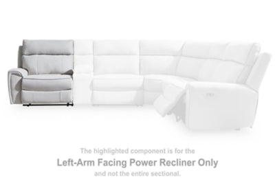 Social Pointe Reclining Sectional with Storage Consoles - Furniture City (CA)l