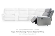Social Pointe Power Reclining Sectional - Furniture City (CA)l