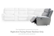 Social Pointe Reclining Sectional with Storage Consoles - Furniture City (CA)l