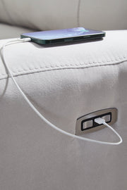 Social Pointe Power Reclining Sectional - Furniture City (CA)l