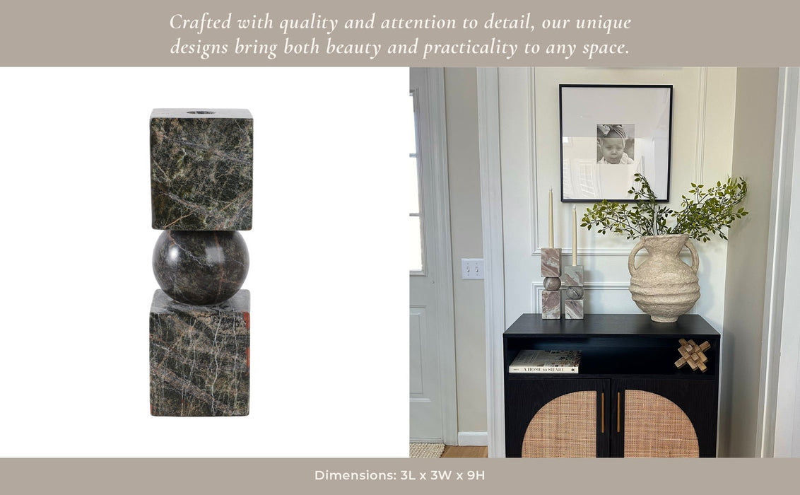 9x3-chunky-marble-taper-holder-forest-green-11