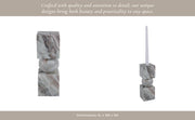 9x3-chunky-marble-taper-holder-tan-multi-12