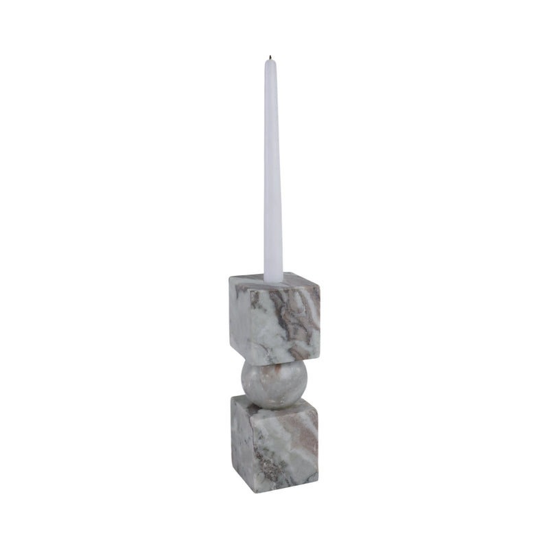 9x3-chunky-marble-taper-holder-tan-multi-2