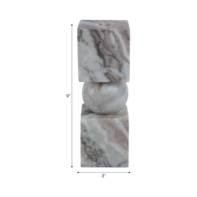 9x3-chunky-marble-taper-holder-tan-multi-8