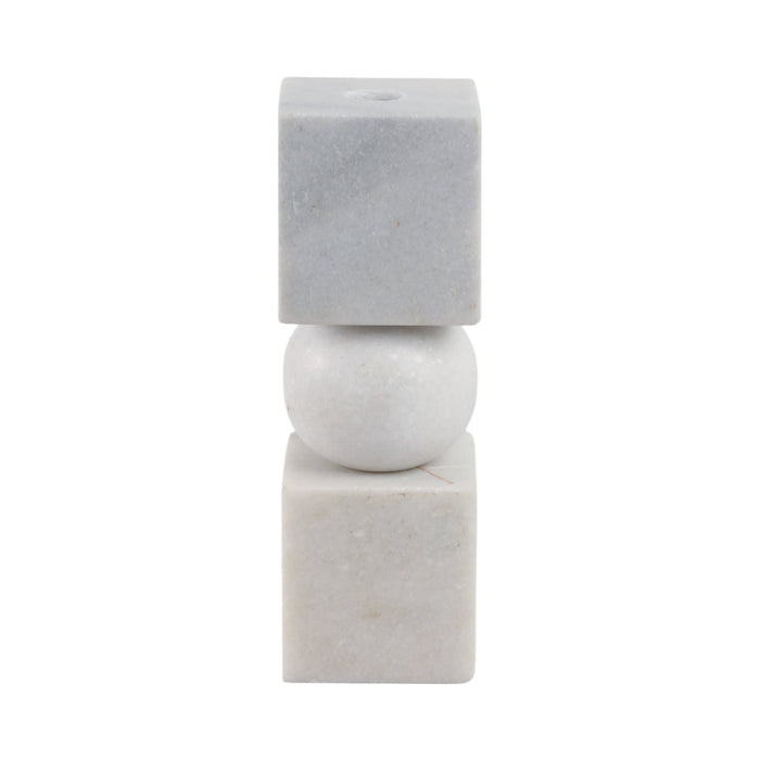 9x3-chunky-marble-taper-holder-white-3