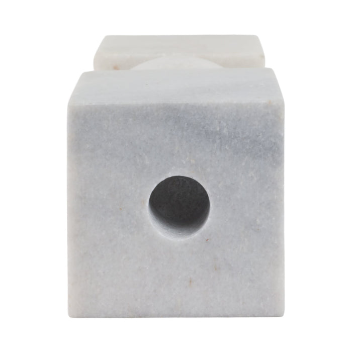 9x3-chunky-marble-taper-holder-white-6
