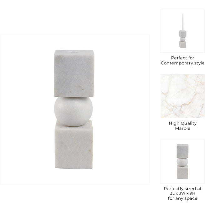 9x3-chunky-marble-taper-holder-white-9