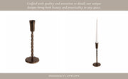 9x3-forged-cast-iron-taper-holder-matte-bronze-10