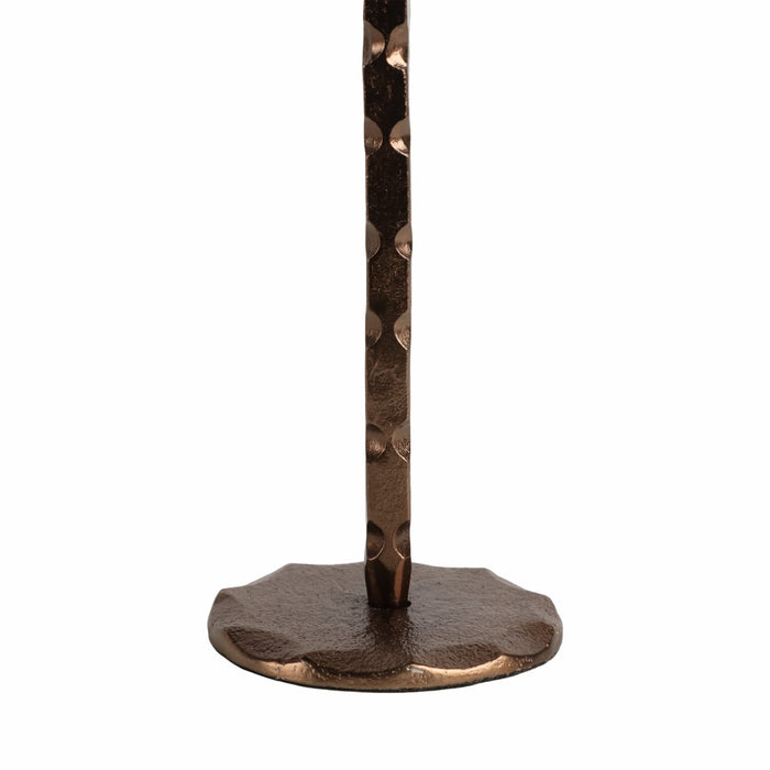 9x3-forged-cast-iron-taper-holder-matte-bronze-4