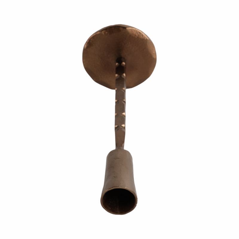 9x3-forged-cast-iron-taper-holder-matte-bronze-5