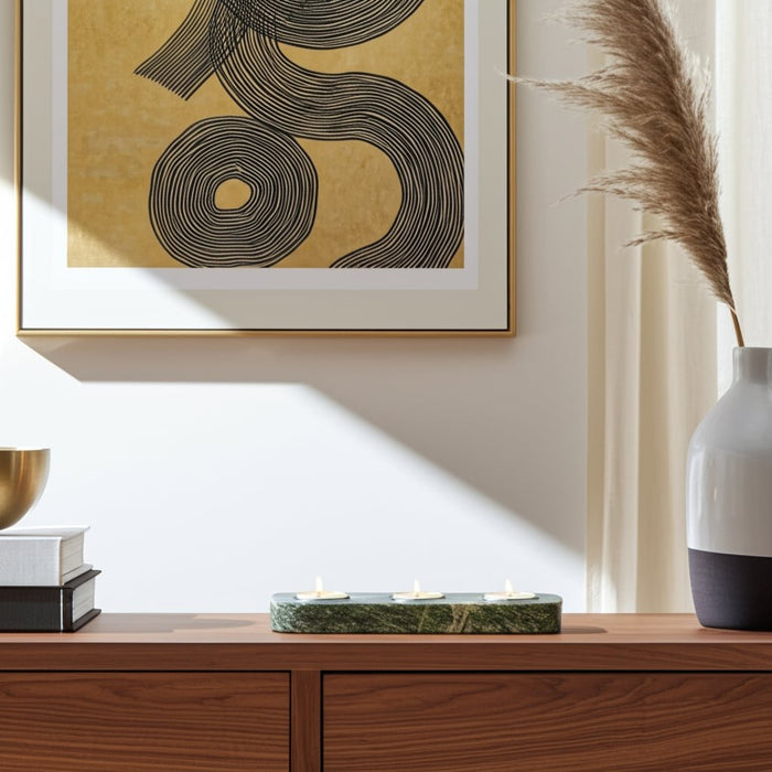 9x3-marble-3-tealight-holder-forest-green-6