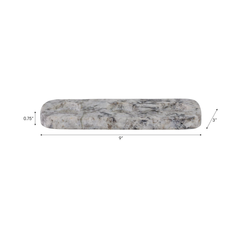 9x3-marble-3-tealight-holder-white-black-9