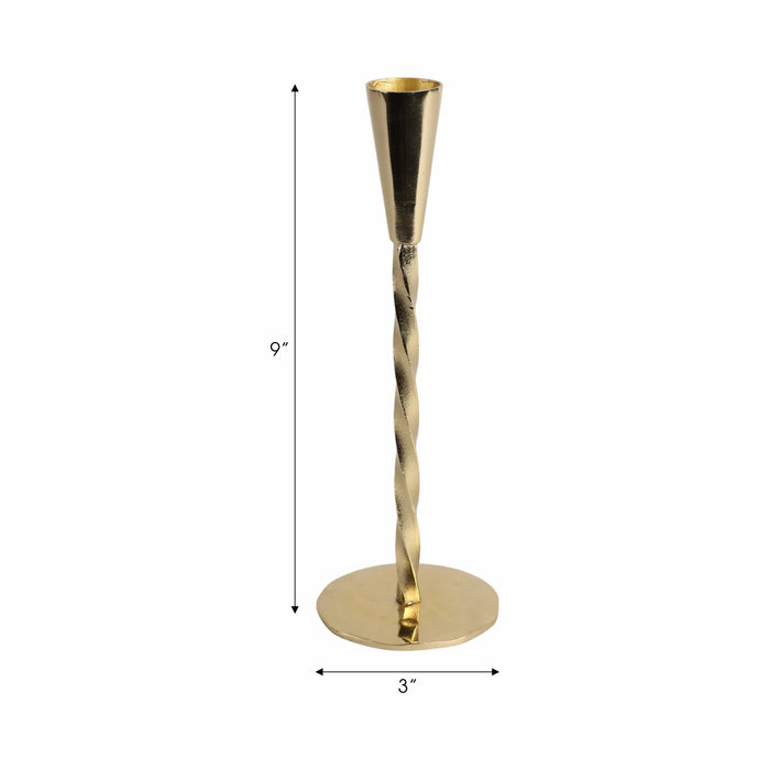 9x3-twisted-taper-holder-gold-8