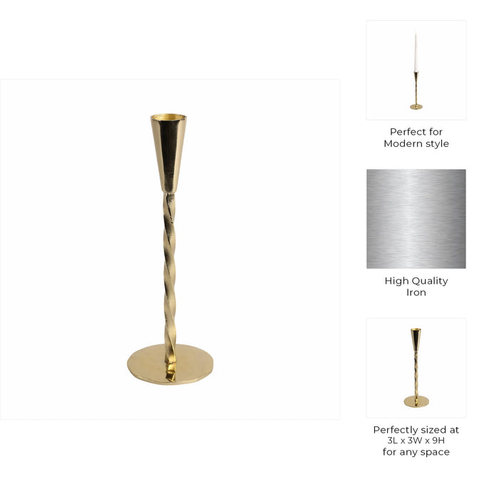 9x3-twisted-taper-holder-gold-9