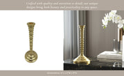 9x4-ribbed-metal-taper-holder-gold-4
