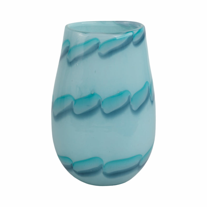 9x6-bead-pattern-glass-vase-blue-1