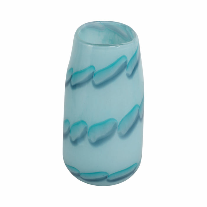 9x6-bead-pattern-glass-vase-blue-4