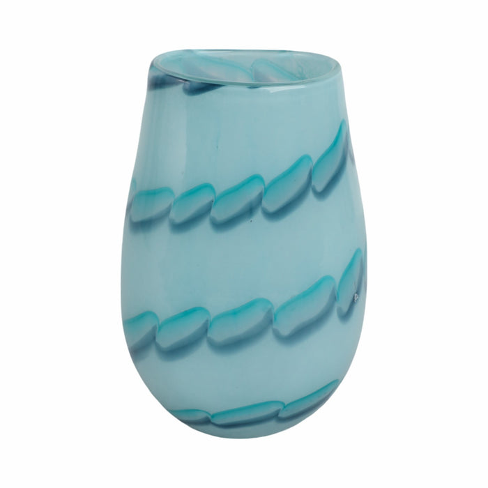 9x6-bead-pattern-glass-vase-blue-5