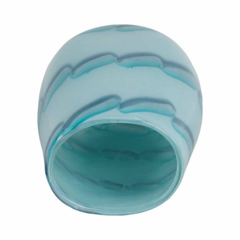 9x6-bead-pattern-glass-vase-blue-7