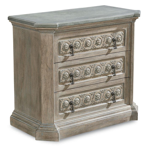 Arch Salvage Gabriel Bedside Chest in Parchment image