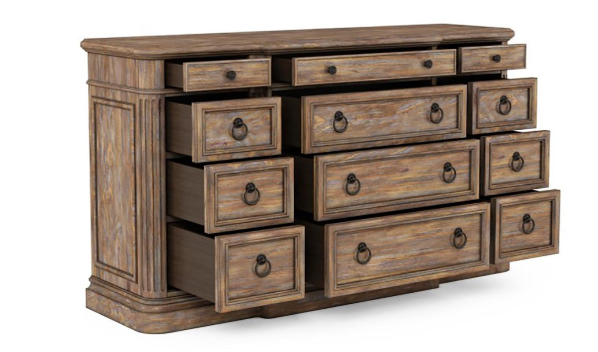 Furniture Architrave Dresser in Rustic Pine